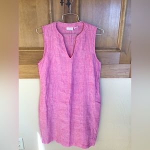 Women’s linen sleeveless dress